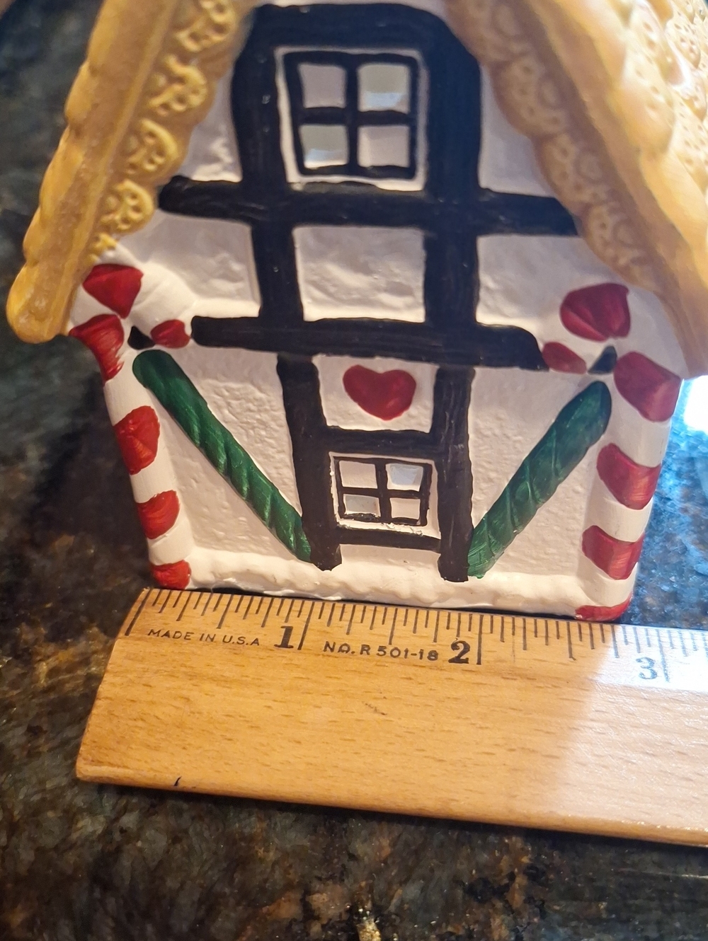 Vtg. House Of Lloyd Candy Cane House. 1992. Set Of 2 - Picture 3 of 5